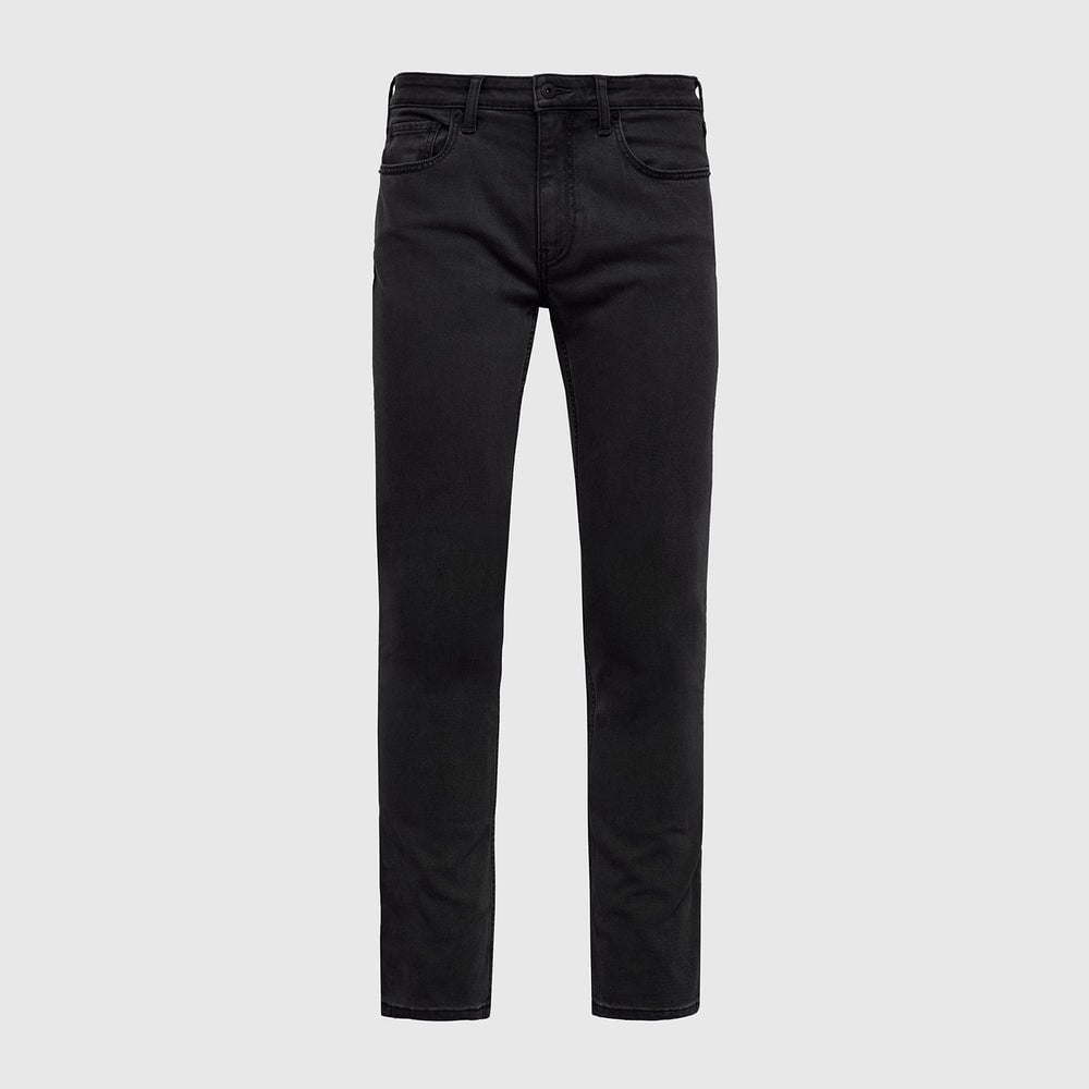 Black Wash Straight Fit Comfort Jeans
