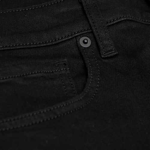 Black Wash Straight Fit Comfort Jeans