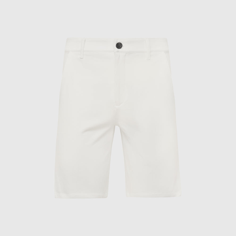 9" Ivory Comfort Chino Shorts