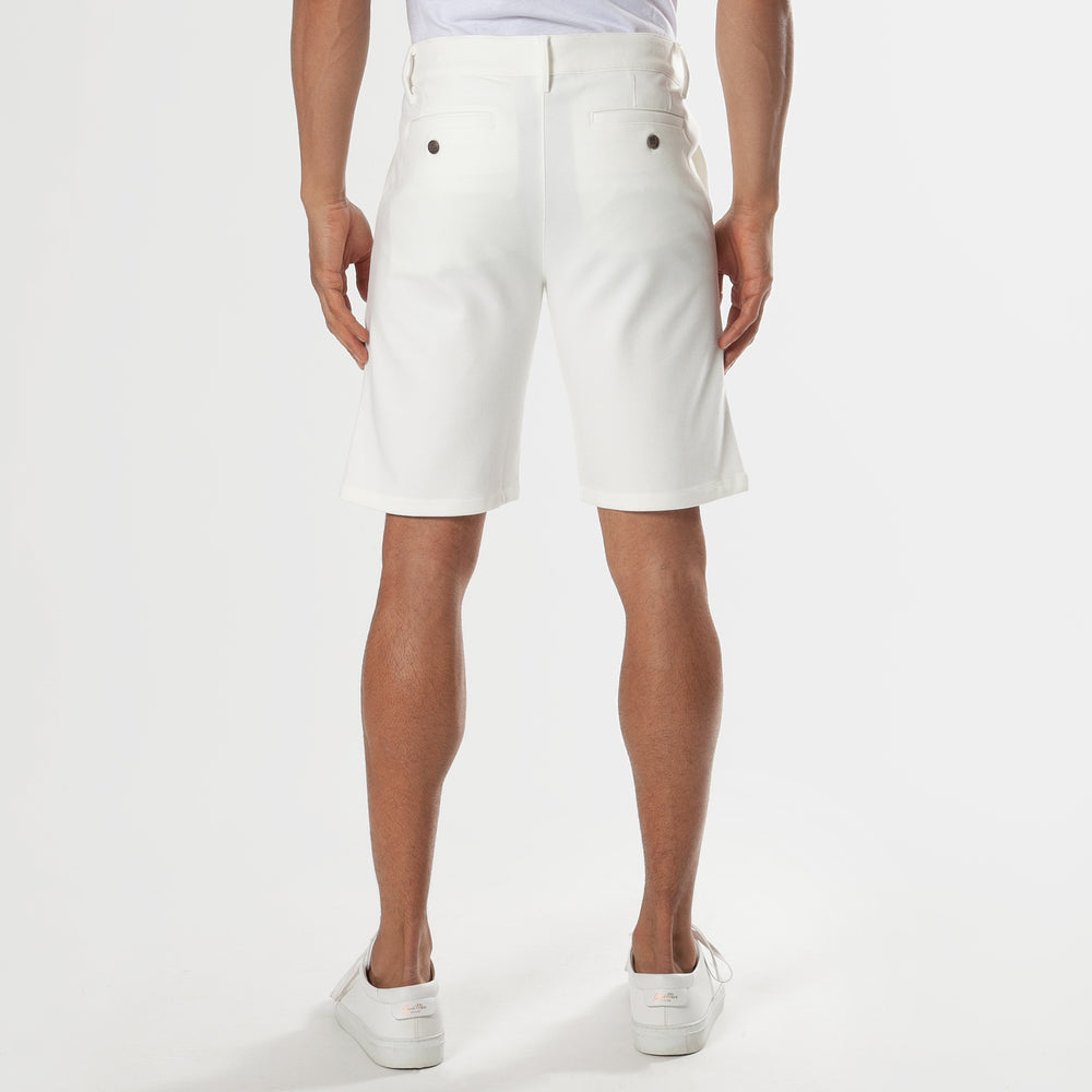 9.5 Ivory Comfort Chino Shorts, 9.5 Ivory Comfort Chino Shorts