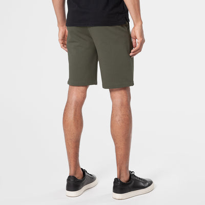 9" Comfort Knit Chino Shorts - Military Green