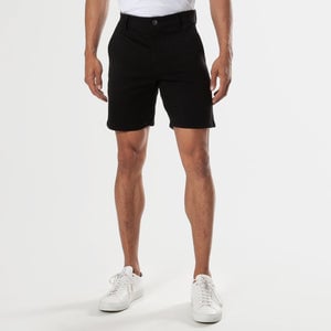 True Classic7.5" Black Chino Shorts