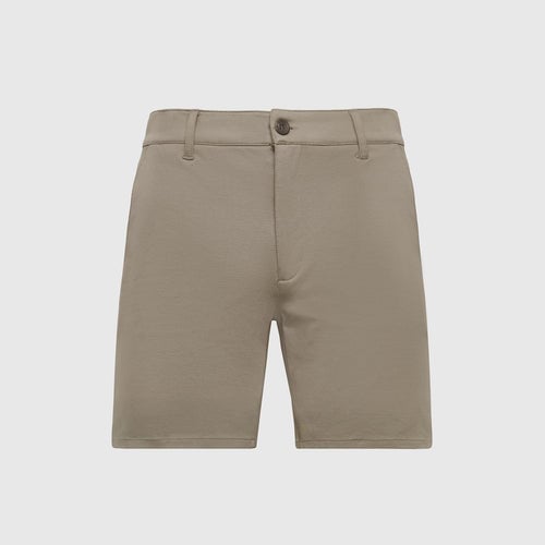7" Khaki Comfort Chino Shorts