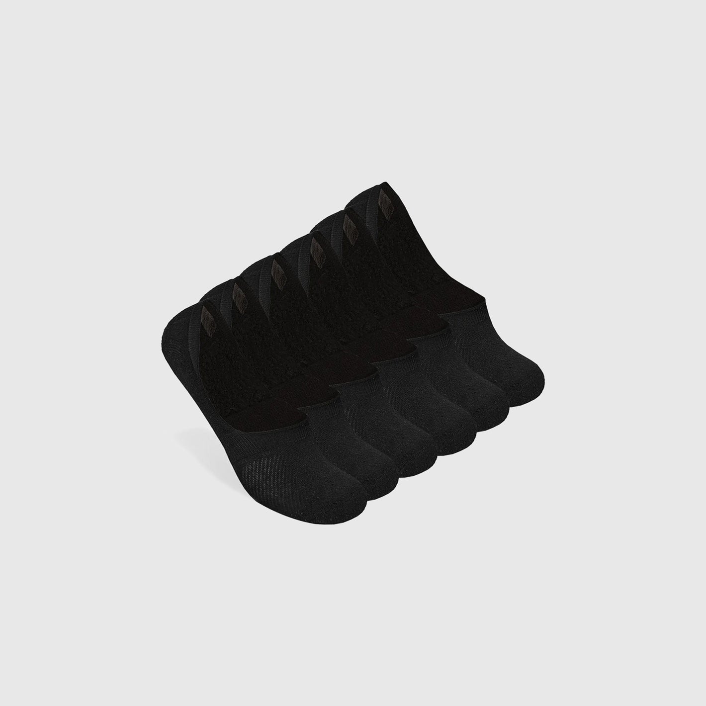 Black Never Show Socks 3 Pack