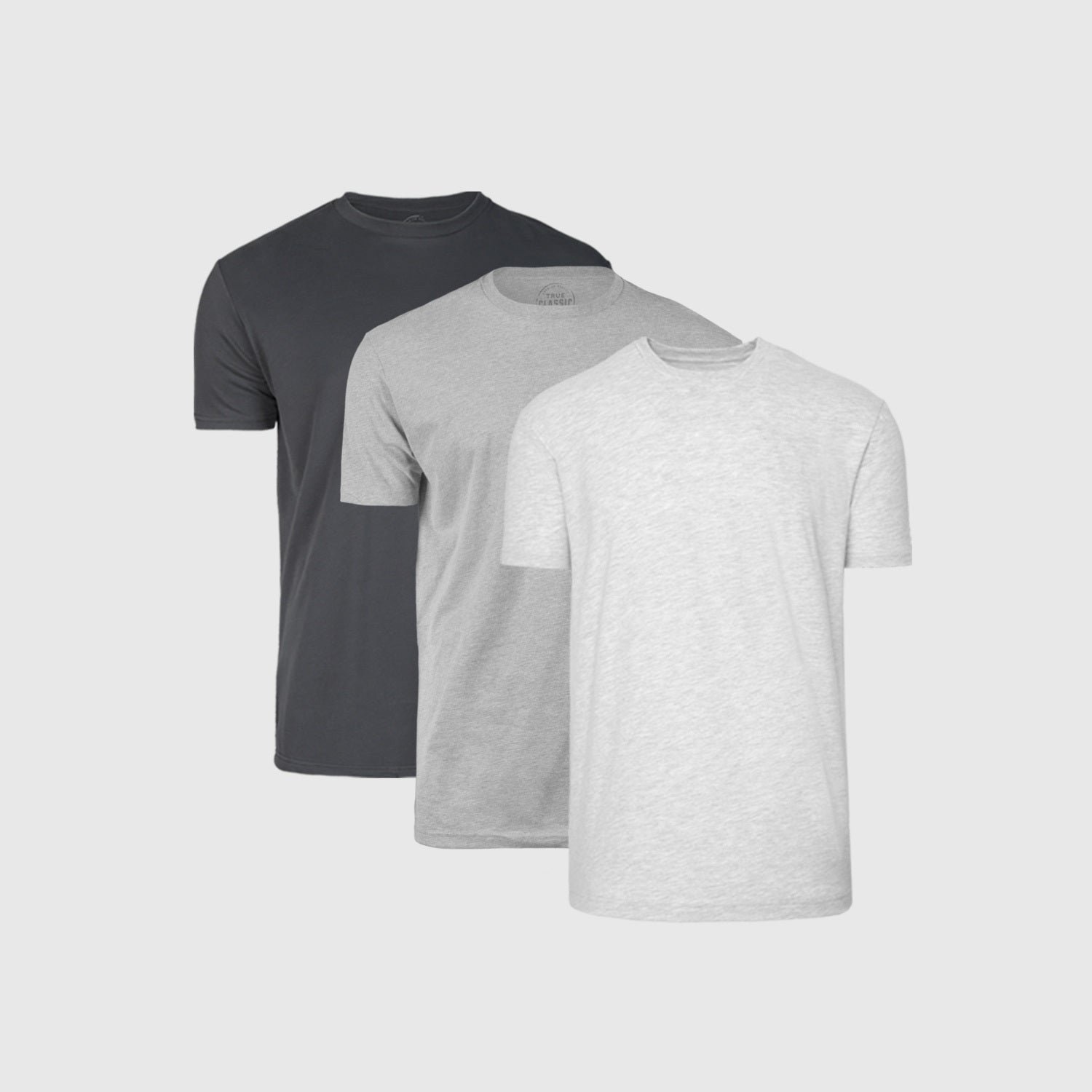 Gray Tones Crew Neck T-Shirt 3-Pack