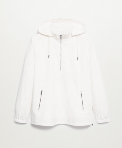 Mango’s Cotton Jacket With Zippers