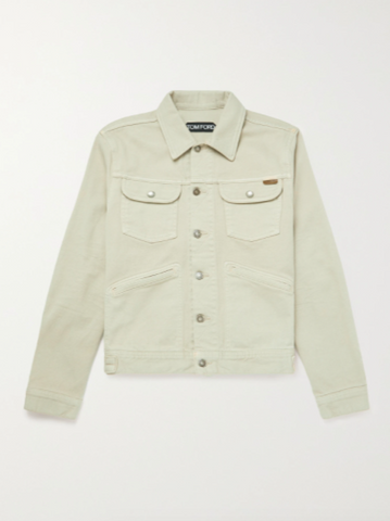The Natural Denim Trucker Jacket by Tom Ford