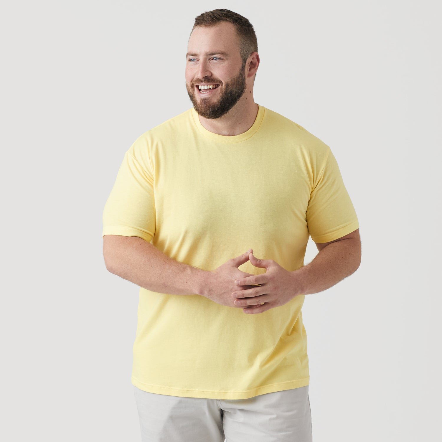 Mellow Yellow Crew Neck T-Shirt