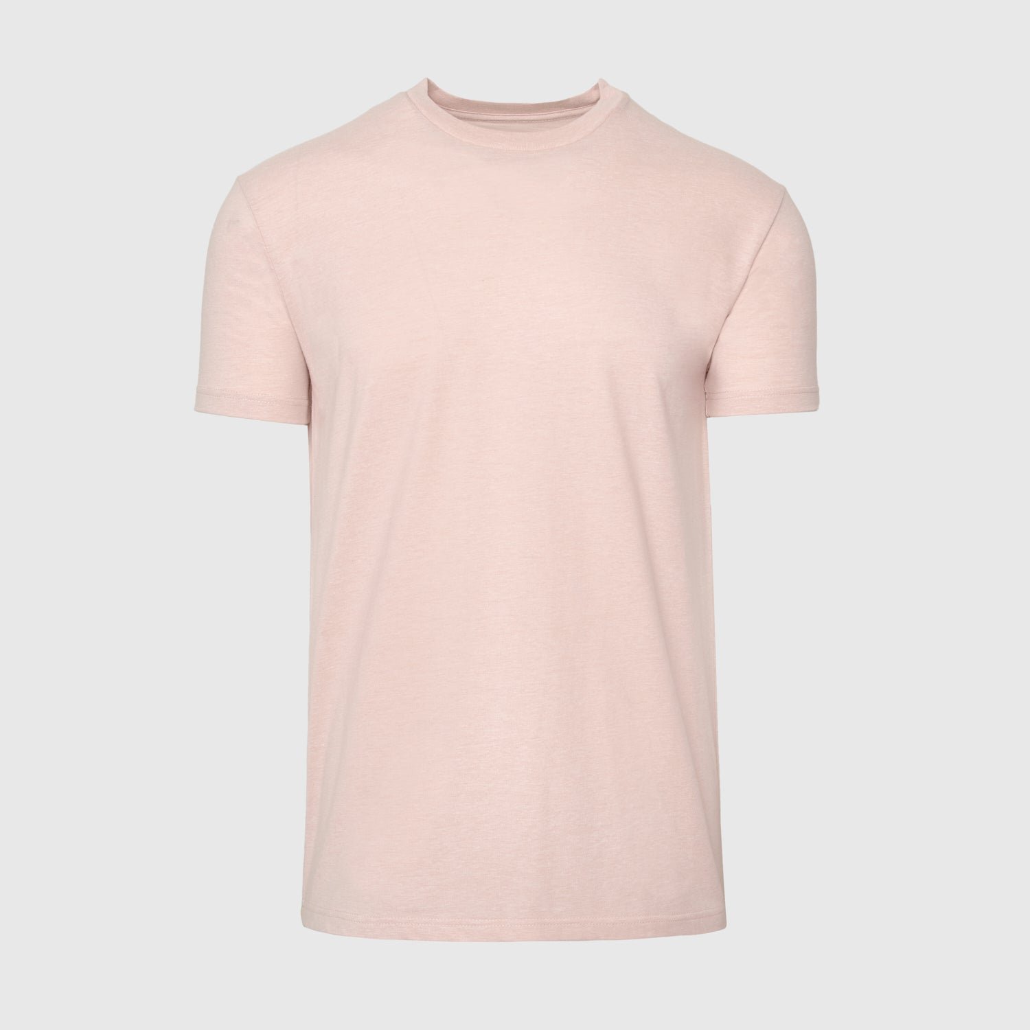 Heather Dusty Pink Crew Neck T-Shirt