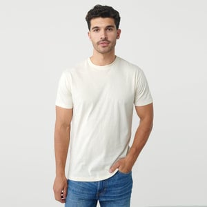 True ClassicOff White Crew Neck T-Shirt