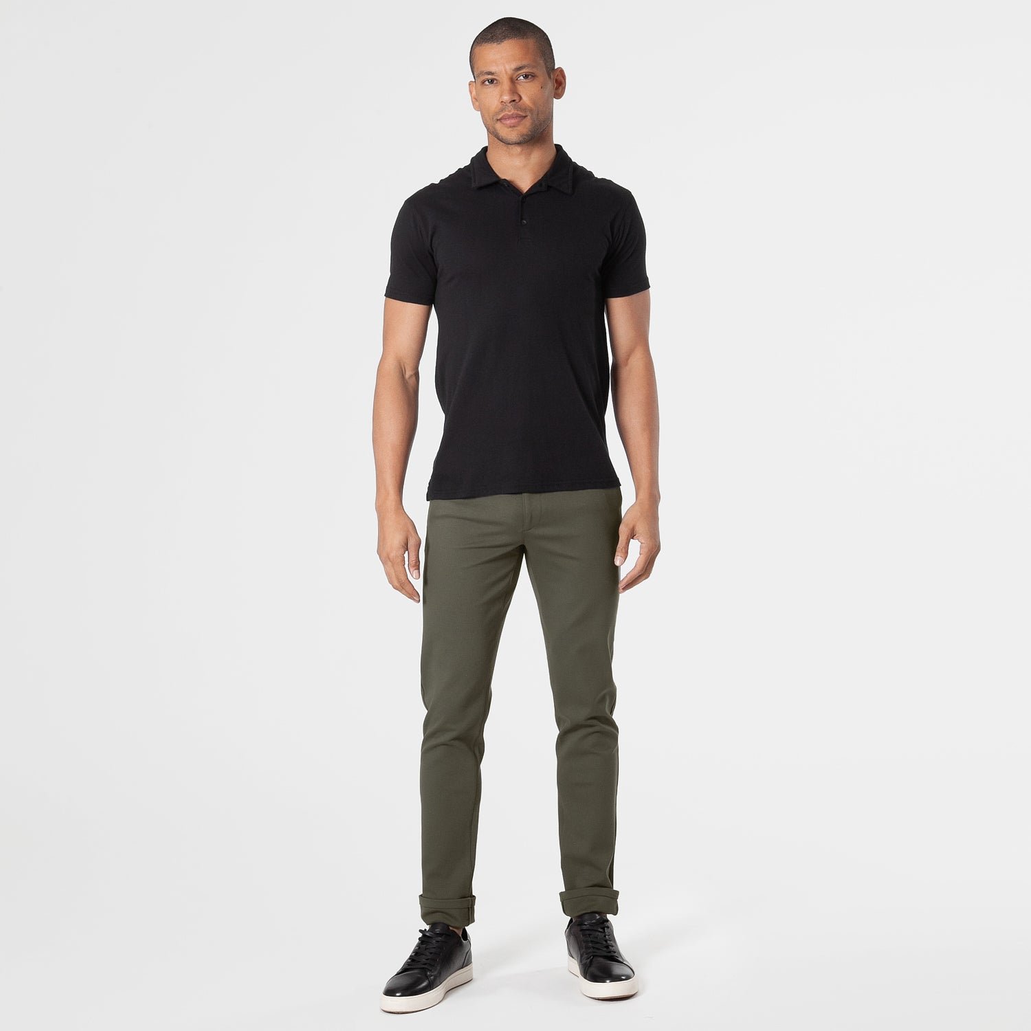 Military Green and Navy Chino Pants 2-Pack