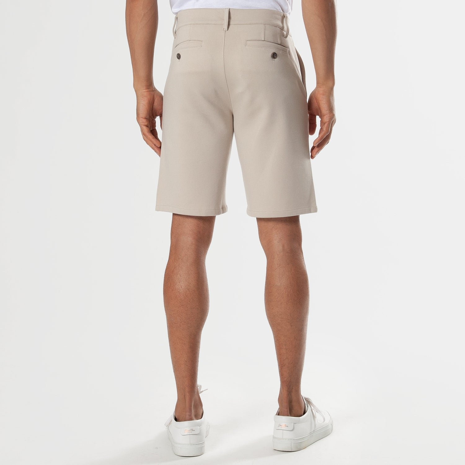 9.5" Sandstone Comfort Chino Shorts