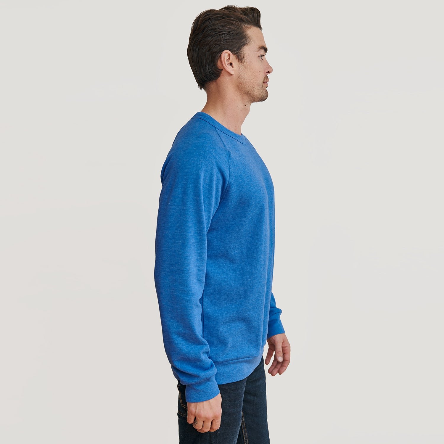 Pacific Blue Fleece Pull Over Sweatshirt