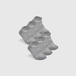 True ClassicHeather Gray Ankle Socks 6-Pack