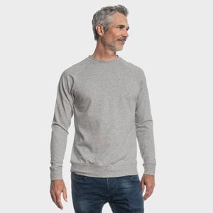 True ClassicHeather Gray French Terry Sweatshirt