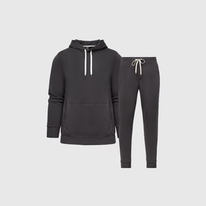 True ClassicCarbon Fleece Pullover Hoodie and Jogger Set
